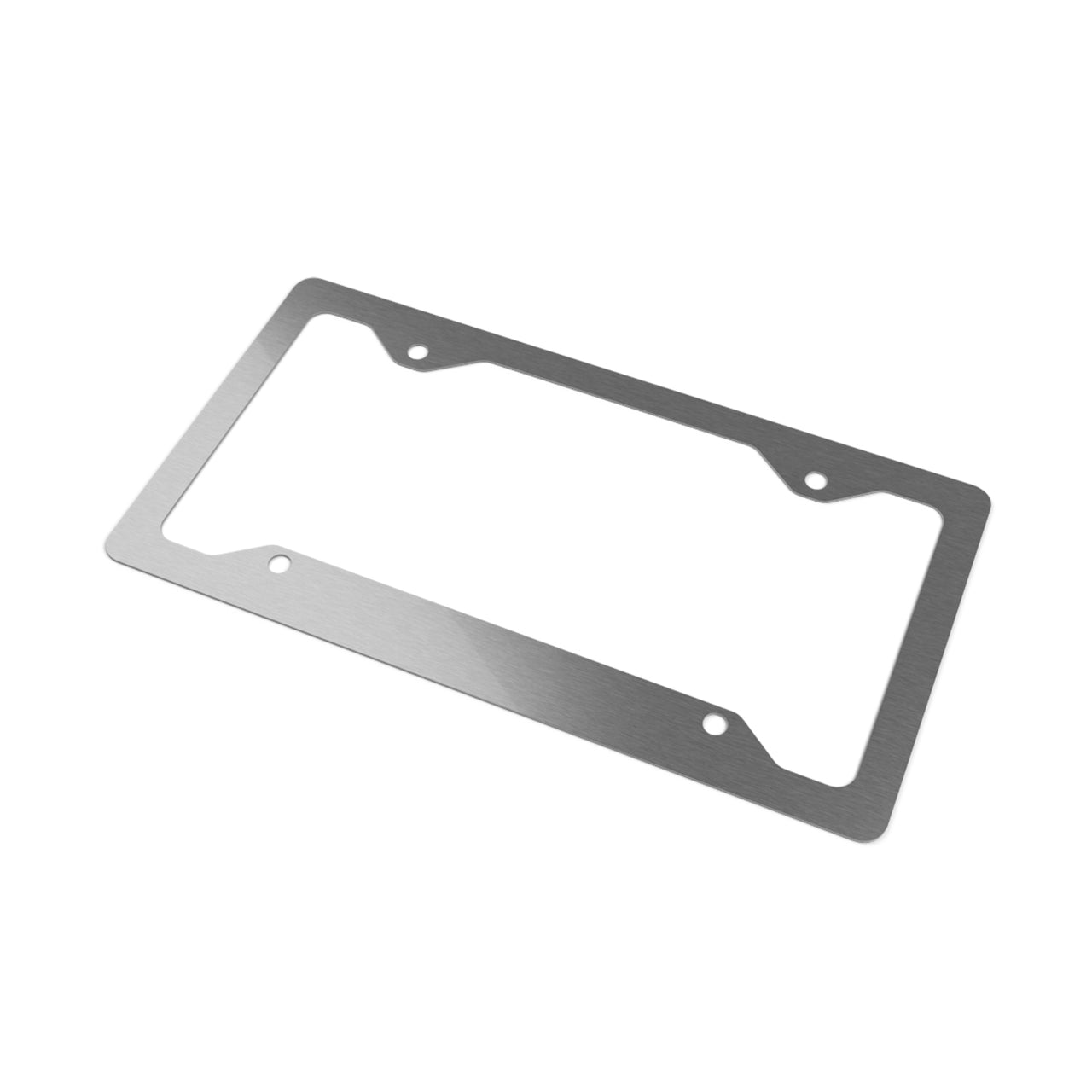 Virgin Islands Madras Customizable Metal License Plate Frame - Stylish Plaid Design