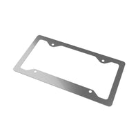 Thumbnail for Virgin Islands Madras Customizable Metal License Plate Frame - Stylish Plaid Design