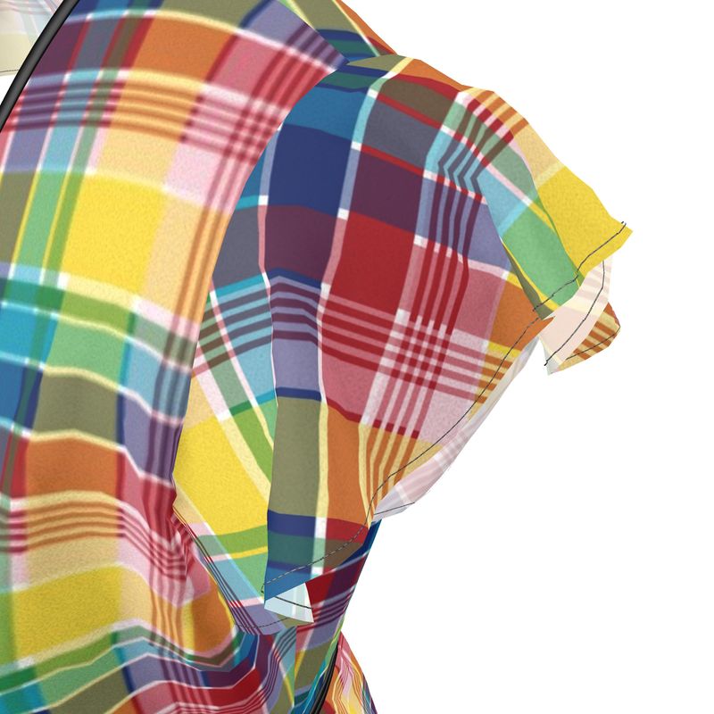 Virgin Islands Madras Tea Dress