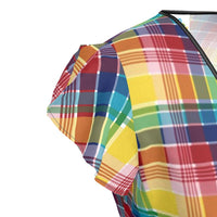 Thumbnail for Virgin Islands Madras Tea Dress