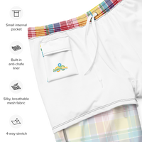 Thumbnail for Virgin Islands Madras Men's Swim Trunks