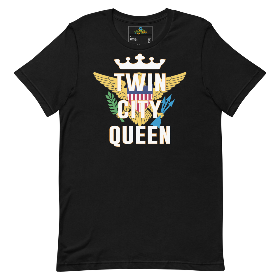 Twin City Queen Unisex t-shirt – Caribbean Gearz