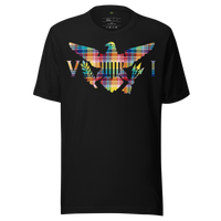 Virgin Islands Madras Flag Unisex T-Shirt