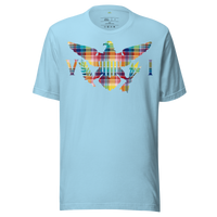 Virgin Islands Madras Flag Unisex T-Shirt