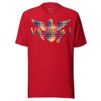 Virgin Islands Madras Flag Unisex T-Shirt