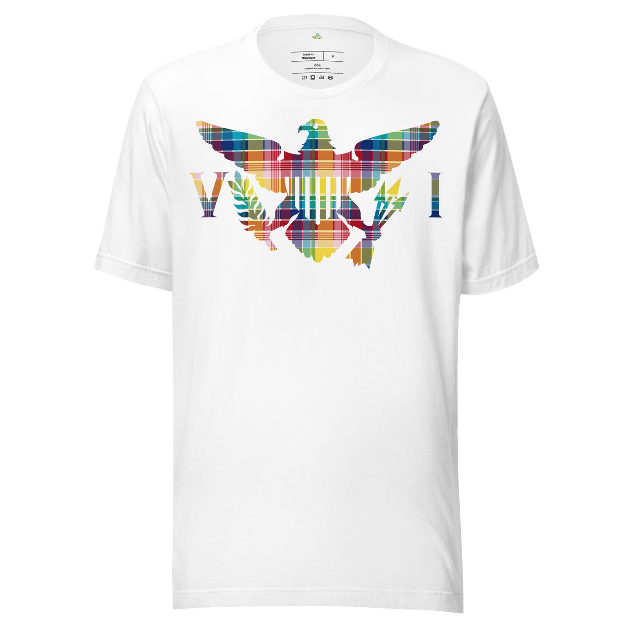 Virgin Islands Madras Flag Unisex T-Shirt
