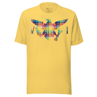 Virgin Islands Madras Flag Unisex T-Shirt