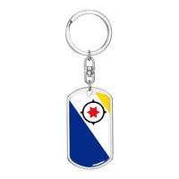 Thumbnail for Bonaire Flag DogTag KeyChain
