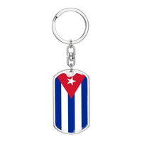 Thumbnail for Cuba Flag DogTag KeyChain
