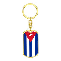 Thumbnail for Cuba Flag DogTag KeyChain