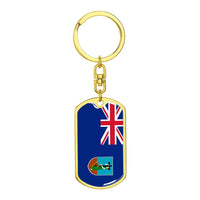 Thumbnail for Montserrat Flag DogTag KeyChain