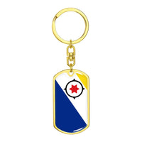 Thumbnail for Bonaire Flag DogTag KeyChain