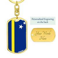 Thumbnail for Curacao Flag DogTag KeyChain